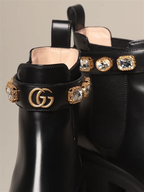 gucci winter boots sale|Gucci boots with rhinestones.